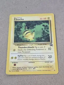Pokemon Pikachu 27 Wotc Promo Rare Non Holo - Image 1