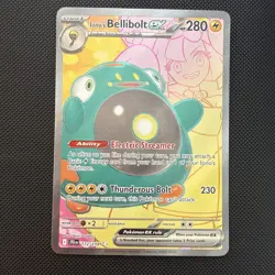 Pokemon TCG: Iono's Bellibolt ex 172/159 / Journey Together / Ultra Rare (NM) - Image 1