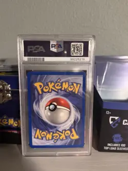 Pokemon Brock's Ninetales Gym Challenge Holo Rare PSA 8 3/132 2000 - Image 2