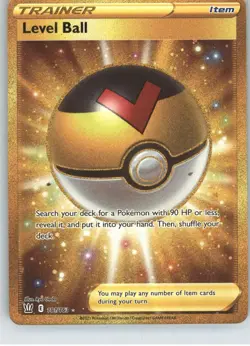 Level Ball 181/163 Secret Rare Battle Styles Pokemon Holo Near Mint - Image 1