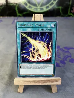 YuGiOh Lightning Storm MZMU-EN116 Rare 1st Edition Near Mint! PLAYSET x3 - Image 2