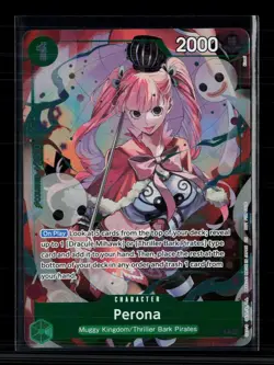 One Piece Perona Extra Booster: One Piece Heroine's Edition R • OP09-034 Foil - Image 1