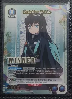 Demon Slayer Muichiro Tokito Winner Foil - UEPR /KMY-3-037 Union Arena - Image 1