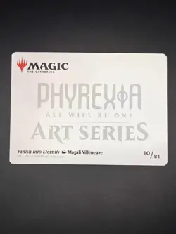 1x Art Series (10/81) - Vanish into Eternity MTG Phyrexia: All Will Be One NM Ma - Image 2