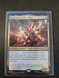 x1 Superior Spider-Man - Foil - Extended Art R MTG Marvel's Spider-Man M/NM, Eng - Image 1
