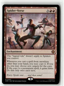 Spider-Verse 93 NM MTG Marvel's Spider-Man Magic - Image 1