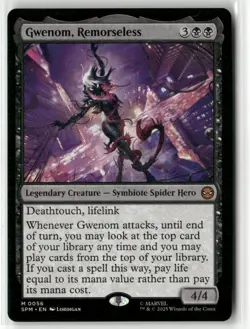Gwenom, Remorseless 56 NM MTG Marvel's Spider-Man Magic - Image 1