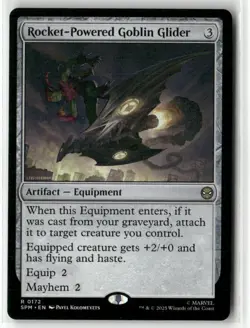 Rocket-Powered Goblin Glider 172 NM MTG Marvel's Spider-Man Magic - Image 1