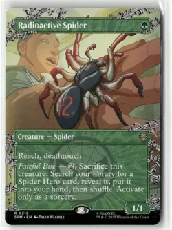 Radioactive Spider (Borderless) 212 NM MTG Marvel's Spider-Man Magic - Image 1