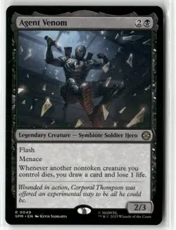 Agent Venom 49 NM MTG Marvel's Spider-Man Magic - Image 1