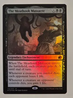 The Meathook Massacre M 112/277 Foil Innistrad: Midnight Hunt MTG NM - Image 1