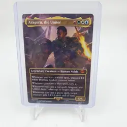 Aragorn, the Uniter Lord of the Rings MTG NM Condition - Image 1
