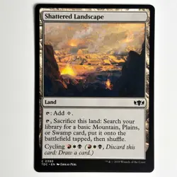 SHATTERED LANDSCAPE MTG TDC - CARTE MAGIC THE GATHERING EN NEUF - Image 1
