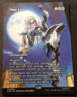 Nine Lives - Borderless - Eternal Legal - MAR - MTG - EN - NM - 0003 - Image 1
