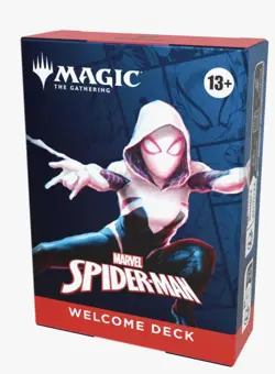 Spider Gwen Red Magic The Gathering MTG Marvel SPIDER-MAN Welcome Deck Sealed - Image 1