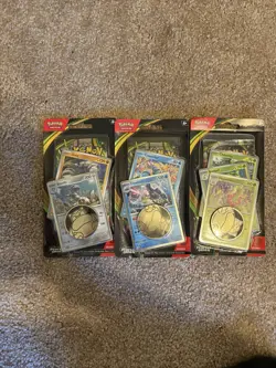 Pokemon TCG Lot Of 3 Perfect Order Checklane Blister Booster 3 Cosmofoil Cards - Image 1