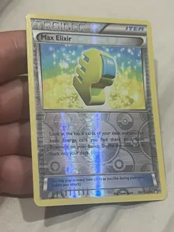 Max Elixir - 102/122 - Pokemon Breakpoint XY Reverse Holo Rare Card LP - Image 3