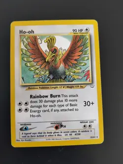 Lotto Carte Pokemon Ho Oh 18/64 Neo Revelation Raro Eng - Image 1