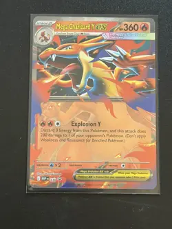 Mega Charizard Y EX Full Art Pokemon TCG Card High PSA 10 Potential NM/MINT - Image 2
