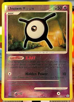 Unown [X] 71/132 Secret Wonders Reverse Holo - Pokemon Card - Image 1