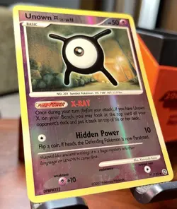 Unown [X] 71/132 Secret Wonders Reverse Holo - Pokemon Card - Image 3