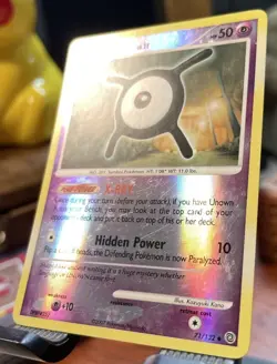 Unown [X] 71/132 Secret Wonders Reverse Holo - Pokemon Card - Image 4