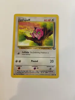 JIGGLYPUFF - Jungle Set - 54/64 - Common - Pokemon Card - Unlimited Edition - NM - Image 1