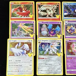 Pokemon Celebrations Legendary Lot 15 Cards Mew Ho-Oh Reshiram Kyogre Zekrom - Image 3