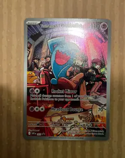 Team Rocket's Wobbuffet 203 Sv: Scarlet & Violet Promo Cards Holo - Image 1