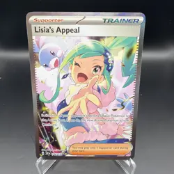 Lisias Appeal Sir Surging Sparks Holo Pokemon Card 246/191 NM Condition - Image 1