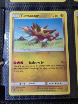 Pokemon TCG Dragon Majesty - Turtonator 50/70 - Uncommon Non-Holo English NM/LP - Image 1