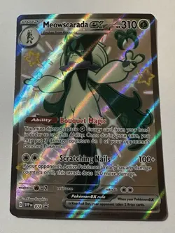 2024 Pokemon TCG Meowscarada ex 078 Sv: Scarlet & Violet Promo Cards Holo NM - Image 1
