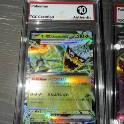 Pokemon TGC Graded 10 Lot of 2 Japanese ex Cards Mega Gardevoir ex & Ogerpon ex - Image 2