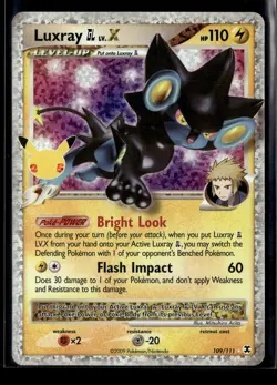 Luxray Pokemon GL LV.X - 109/111 Celebrations - Rare Classic EN NM Pokemon - Image 1