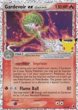 Gardevoir ex - 93/101 Celebrations - Rare Classic EN NM Pokemon - Image 1