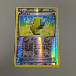 Max Elixir (#102/122) - Reverse Holofoil XY - BREAKpoint MP Pokemon - Image 1
