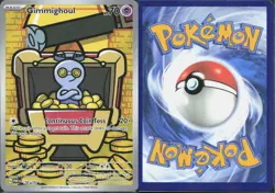 GIMMIGHOUL 198/182 ILLUSTRATION RARE PARADOX RIFT POKEMON NM/M - Image 1