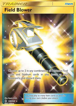 Field Blower - 163/145 SM2 Stunde der Wachter - Secret Rare EN NM Pokemon - Image 1