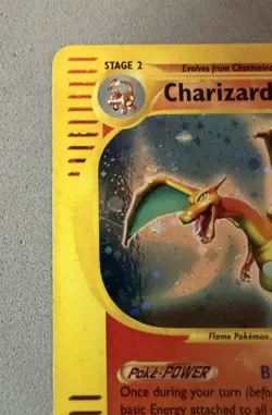 Pokemon Charizard Holo Rare Expedition Base Set #6/165 - Image 4