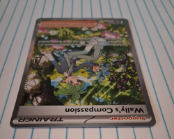 Wally's Compassion 186/132 Special Illustration Rare Pokemon Mega Evolution NM - Image 3