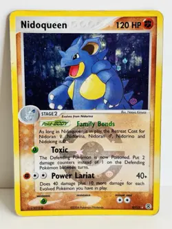 Pokemon - Fire Red & Leaf Green - Nidoqueen 9/112 Reverse Holo Rare - - Image 1