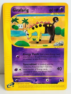 Girafarig - 58/144 Skyridge - Common Pokemon Card TCG - Image 1