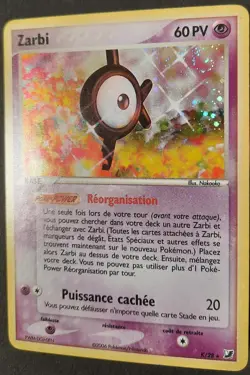 T - Zarbi K Holo SWIRL - EX Forces Cachees - K/28 - Carte Pokemon FR - Image 2