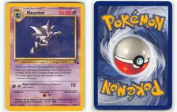 Haunter 21/62 Rare Fossil Pokemon LP Sugimori - Image 3
