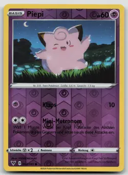Piepi 063/185 Reverse Holo - Farbenschock - DE - NM - Pokemon TCG - Image 1