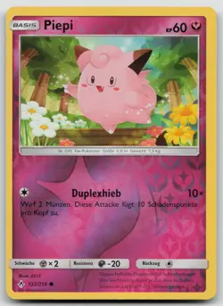 Piepi 132/214 Reverse Holo - Krafte im Einklang - DE - NM - Pokemon TCG - Image 1