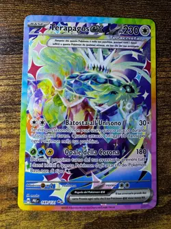 Pokemon Card Terapagos ex 169/131 Evoluzioni Prismatiche ITA Near Mint NM - Image 2