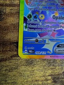 Pokemon Card Terapagos ex 169/131 Evoluzioni Prismatiche ITA Near Mint NM - Image 5