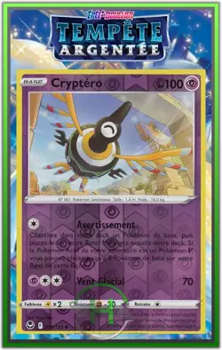 Cryptero Reverse - EB12:Tempete Argentee - 075/195 - Carte Pokemon FR Neuve - Image 1