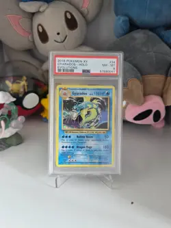 Gyarados Holo 2016 Pokemon XY Evolutions 34/108 PSA 8 - Image 1